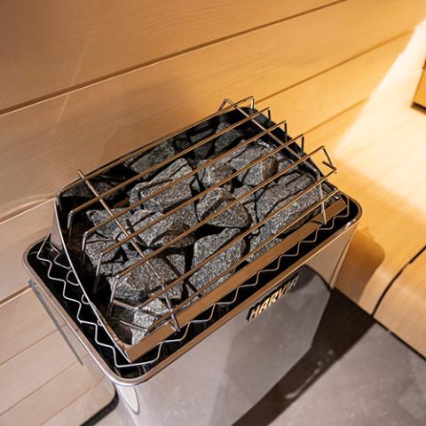 Harvia KIP80W Electric Sauna Heater Package - Sauna Heater Supply