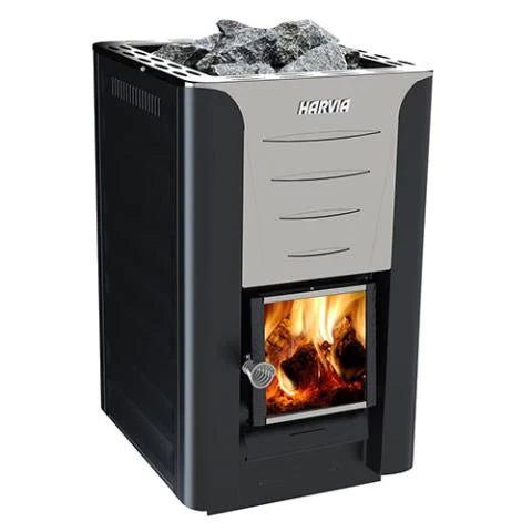 Harvia PRO Series 24kW Sauna Wood Sauna Stove - Sauna Heater Supply