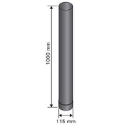 Harvia WZ115100 Smoke Pipe WZ115100 - Sauna Heater Supply