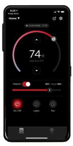 Harvia Xenio WiFi Remote Control - Sauna Heater Supply