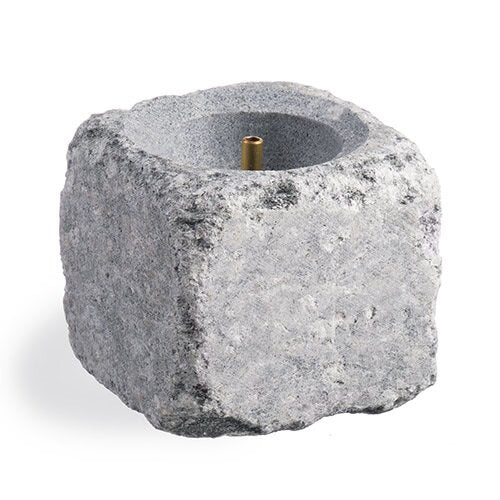 Hukka Sauna Fountain & Essence Diffuser, Single Pillar, Square