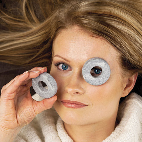 Hukka Cold Therapy Eye Stones, Round, 2 Pieces