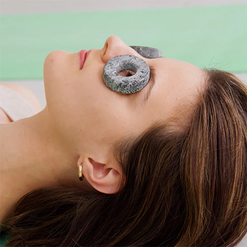 Hukka Cold Therapy Eye Stones, Round, 2 Pieces