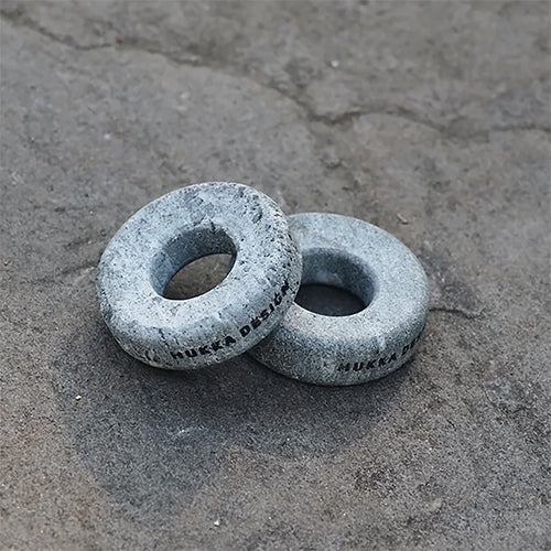 Hukka Cold Therapy Eye Stones, Round, 2 Pieces