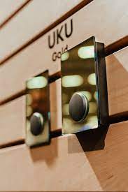 HUUM Additional UKU Control Display Panel, Gold - Sauna Heater Supply