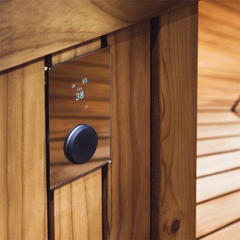 HUUM Digital On/Off, Time, Temperature Control with Wi - Fi, Mirror - Sauna Heater Supply