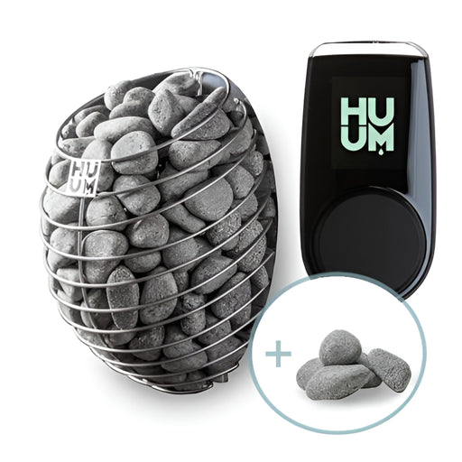 HUUM DROP Electric Heater Package w/ UKU Wifi Controller and Stones - Sauna Heater Supply