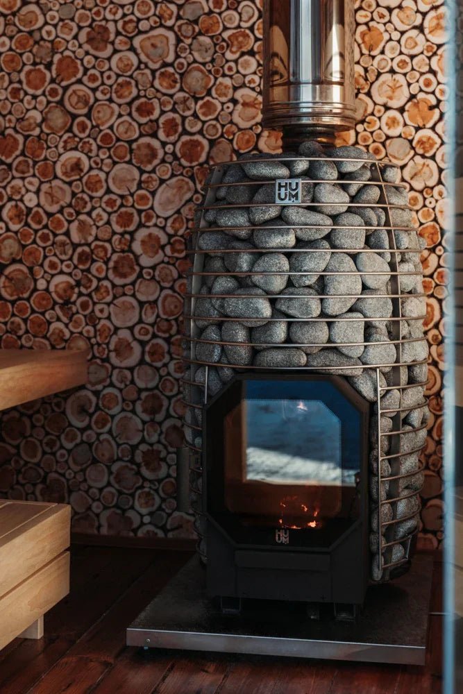 HUUM Hive Flow LS Wood Burning Sauna Stove - Sauna Heater Supply