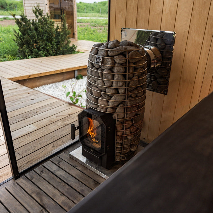 HUUM Hive Flow LS Wood Burning Sauna Stove - Sauna Heater Supply