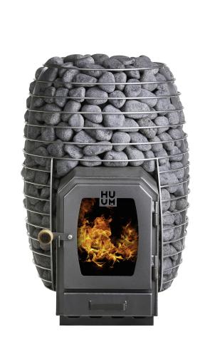 HUUM HIVE Wood Series 17.0kW Wood - Fired Sauna Stove w/ Firebox Extension - Sauna Heater Supply