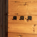 HUUM OVO Sauna Design Towel Hook Set, Black - Sauna Heater Supply