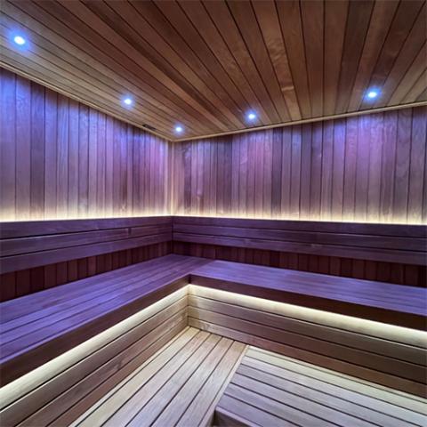 Huum Universal Sauna Light Kit with 16 - Ft Flexible LED Strip - Sauna Heater Supply