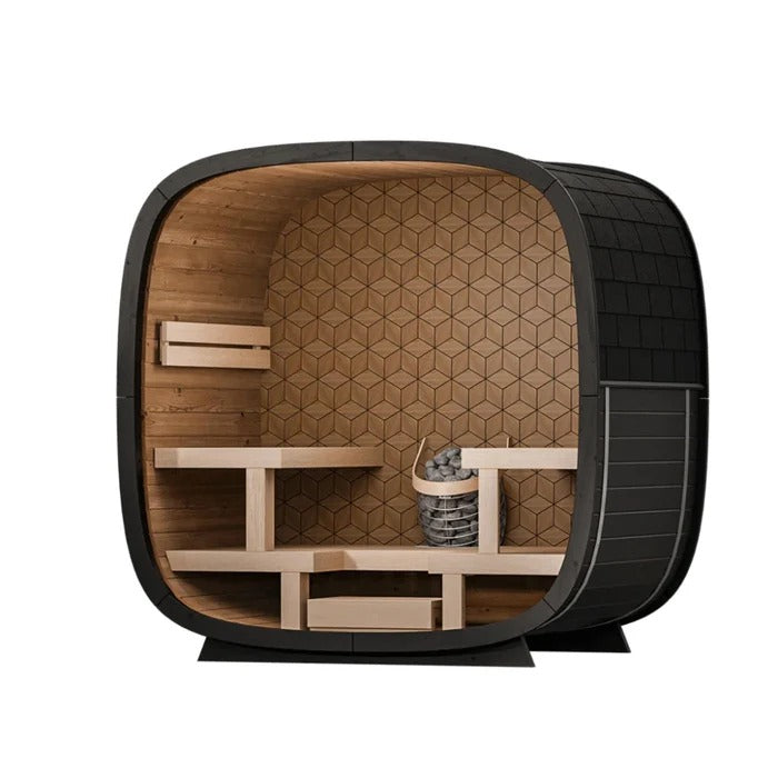 Leil Saunas Black Cube Premium