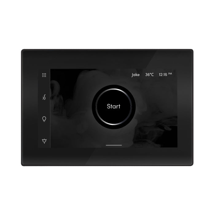 iSteamX Steam Shower Control and Aroma Glass SteamHead - Sauna Heater Supply