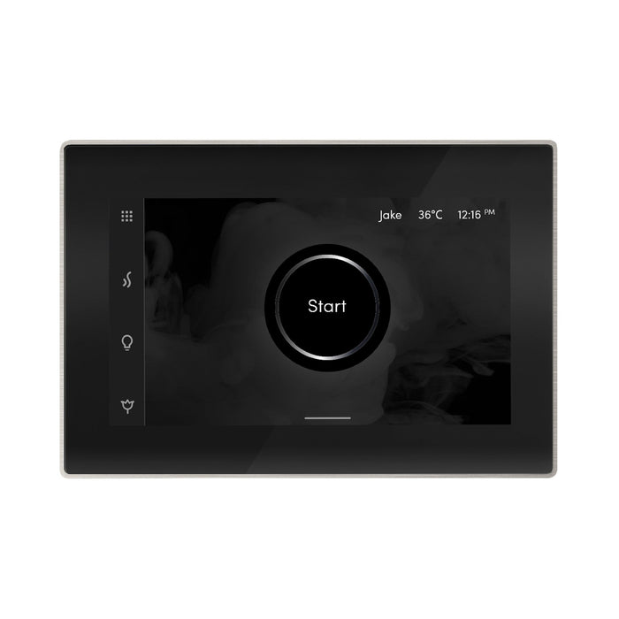 iSteamX Steam Shower Control and Aroma Glass SteamHead - Sauna Heater Supply