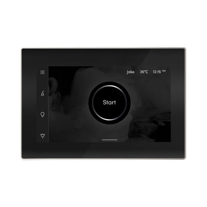 iSteamX Steam Shower Control and Aroma Glass SteamHead - Sauna Heater Supply