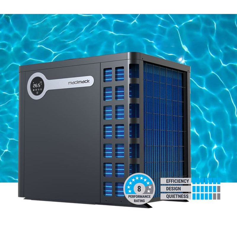 Madimack InverTitan INVTIT090 Pool Heat Pump (Heat and Cool) - Sauna Heater Supply