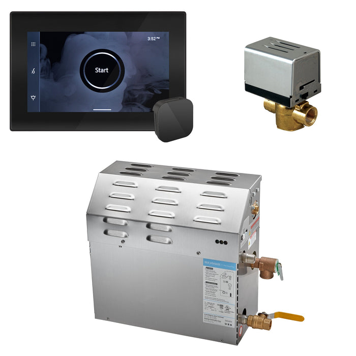 MS (iSteamX) 6 kW (6000 W) Steam Shower Generator Package with iSteamX Control in White - Sauna Heater Supply