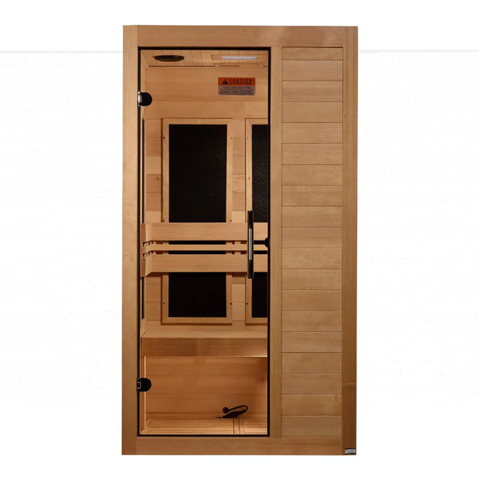 Maxxus S-Line Infrared Sauna Low EMF with Canadian Hemlock