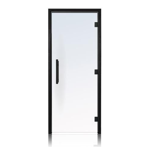 ProSaunas Clear ADA Glass Sauna Door 36x81 Black Alder - Sauna Heater Supply