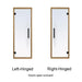 ProSaunas Clear Glass Sauna Door 24x73 Aspen - Sauna Heater Supply