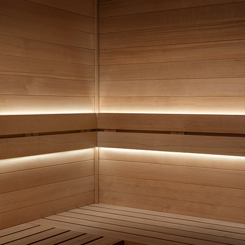 PROSAUNAS Single-Zone Linear White LED Neon Light Kit