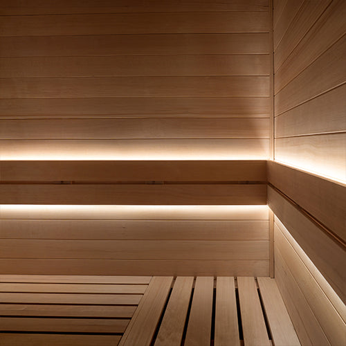 PROSAUNAS Single-Zone Linear White LED Neon Light Kit