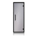 ProSaunas Tinted Glass Sauna Door 24x73 Black Alder - Sauna Heater Supply