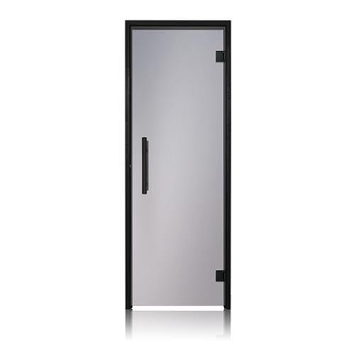 ProSaunas Tinted Glass Sauna Door 24x81 Black Alder - Sauna Heater Supply