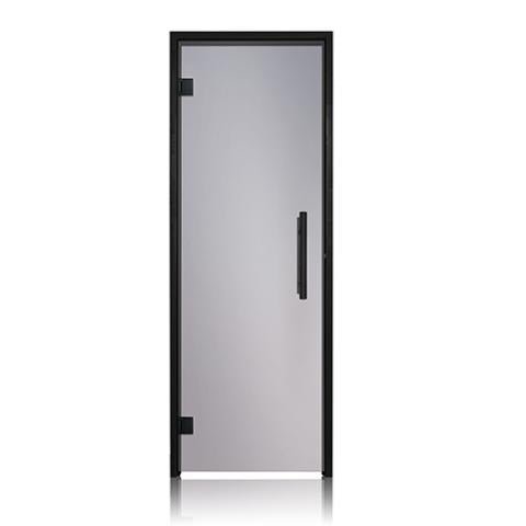 ProSaunas Tinted Glass Sauna Door 24x81 Black Alder - Sauna Heater Supply