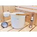 SaunaLife Bucket and Ladle Package 2 Timer, Thermometer w/Premium Bucket & Ladle - Sauna Accessory Package - Sauna Heater Supply