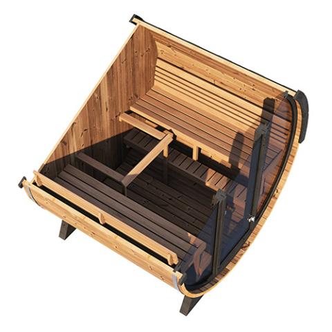 SaunaLife Model EE8G Sauna Barrel - Sauna Heater Supply