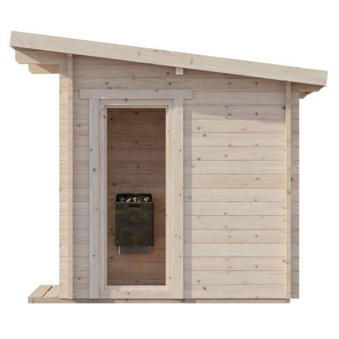 SaunaLife Model G4 Outdoor Home Sauna Kit - Sauna Heater Supply