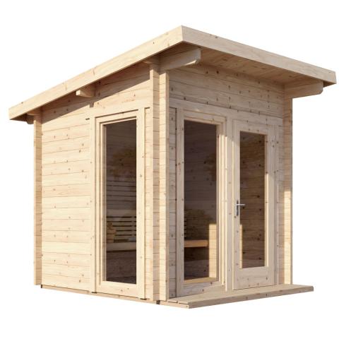 SaunaLife Model G4 Outdoor Home Sauna Kit - Sauna Heater Supply