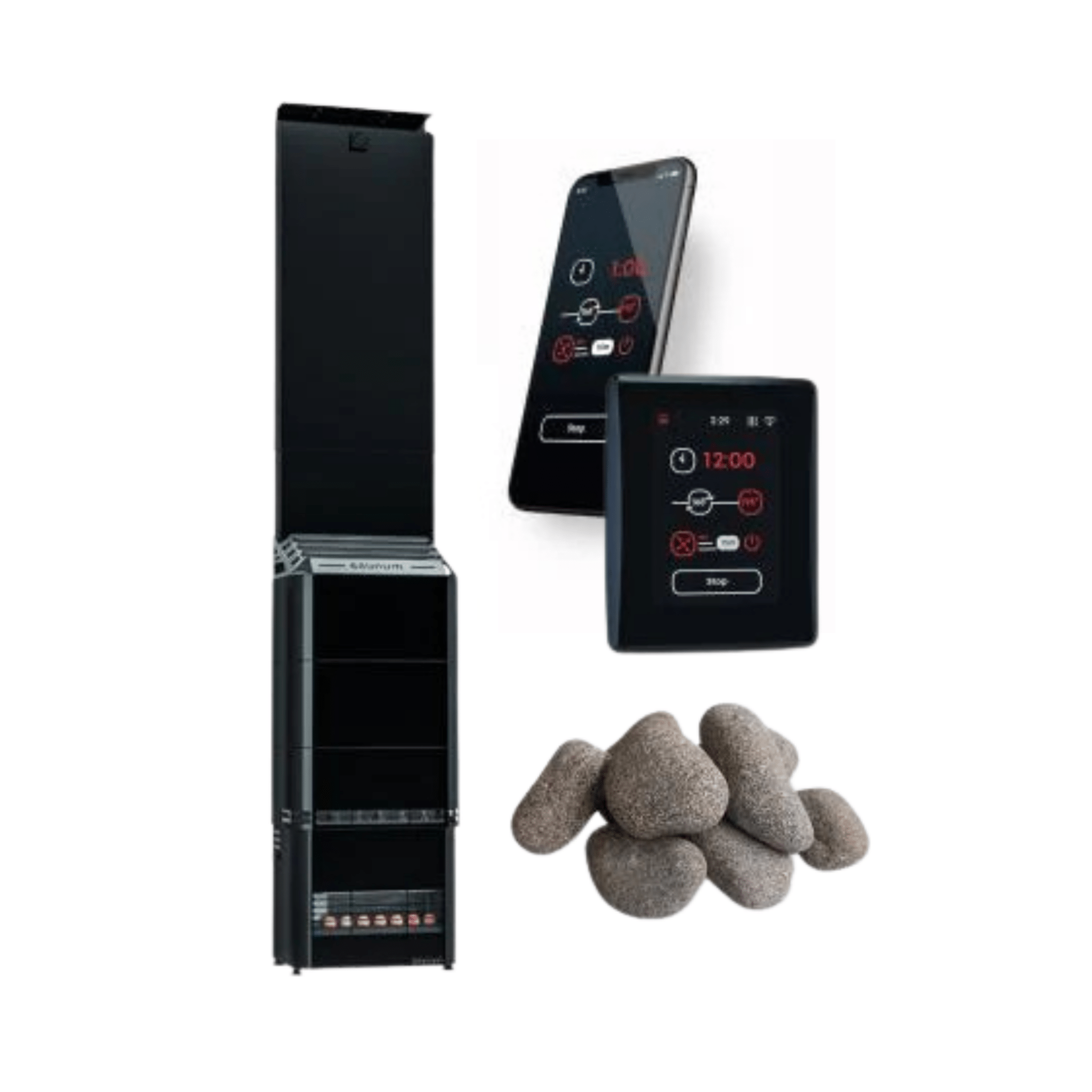 Saunum AIR 5 CSB WiFi Sauna Heater Package