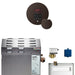 Super (Butler) 12 kW (12000 W) Steam Shower Generator Package with iTempoPlus Control in Square - Sauna Heater Supply