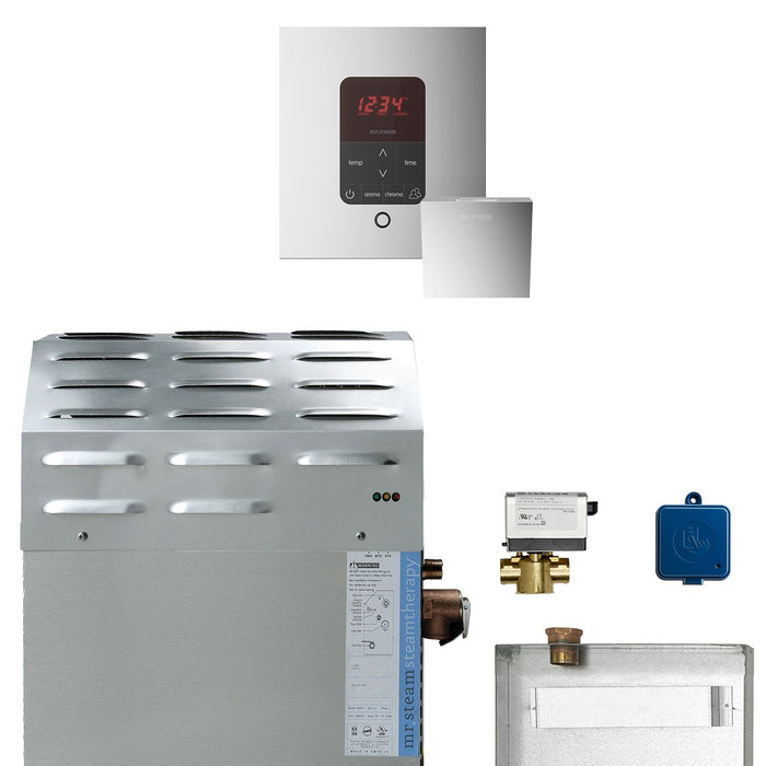 Super (Butler) 15 kW (15000 W) Steam Shower Generator Package with iTempoPlus Control in Round - Sauna Heater Supply
