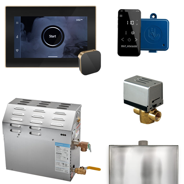 Super (XButler) 15 kW (15000 W) Steam Shower Generator Package with iSteamX Control in White - Sauna Heater Supply