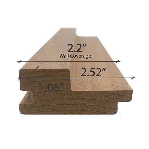 PROSAUNAS THERMO-ASPEN GRACE™ 2X3 T&G