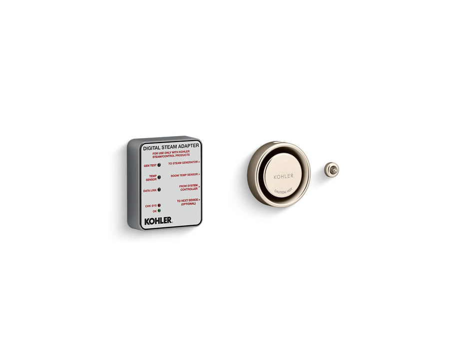 KOHLER DIGITAL STEAM ADAPTER KIT, SINGLE